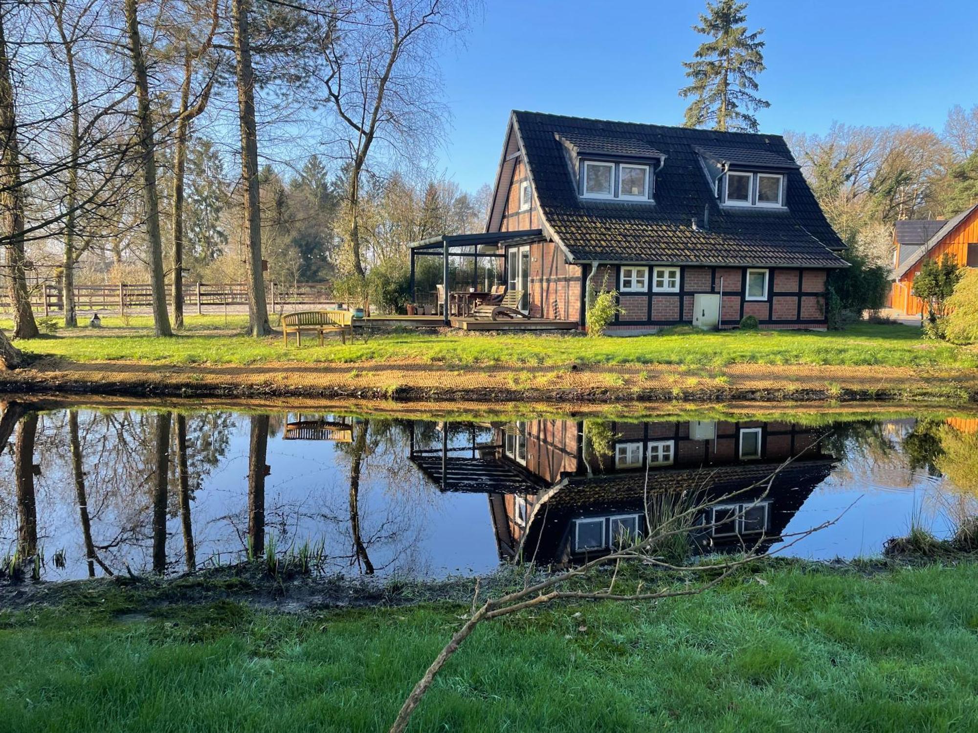 Haus Am Teich Apartman Worpswede Kültér fotó